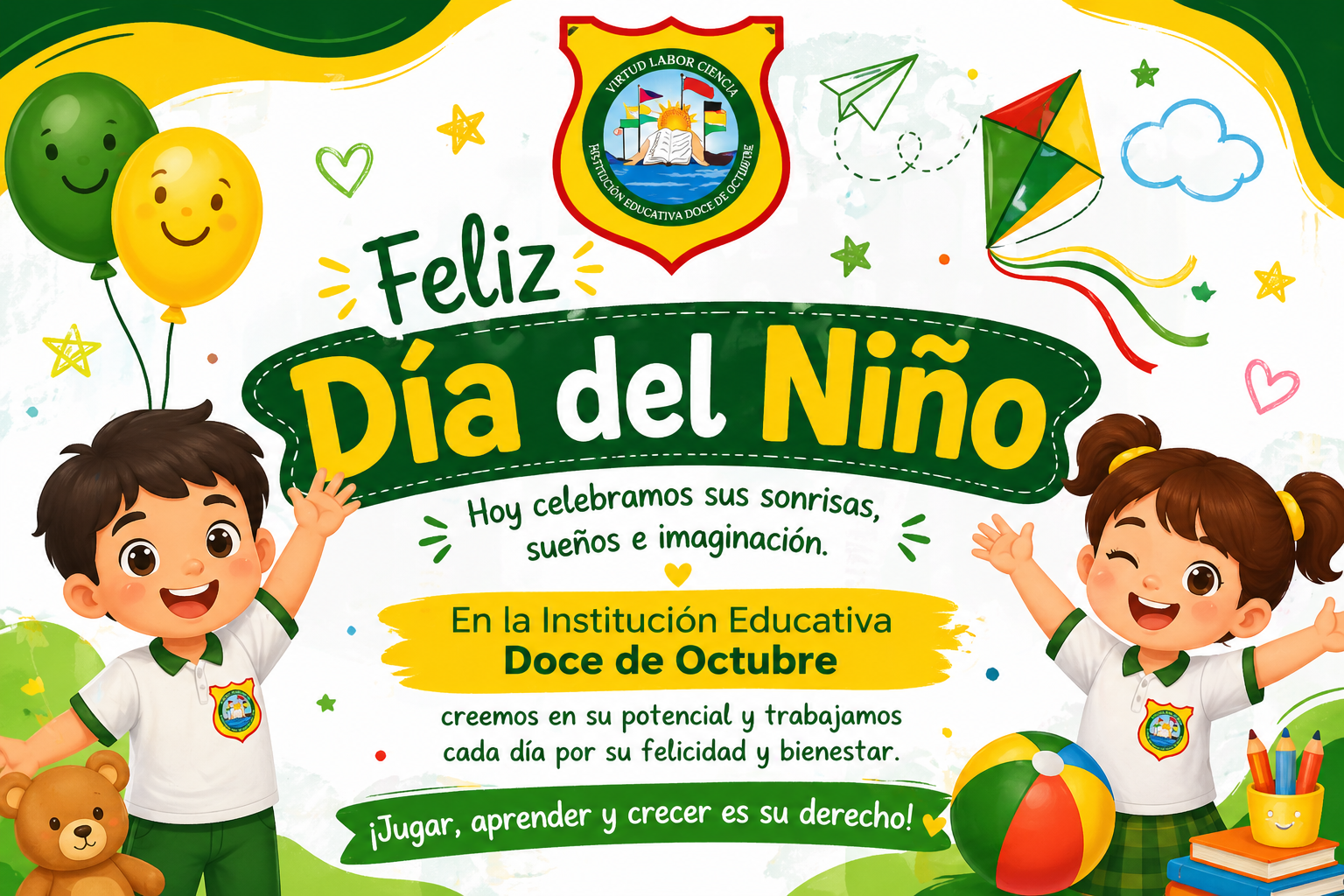 En el marco de la celebración del Día del Niño, se llevó a cabo una jornada especial cargada de alegría, integración y experiencias significativas para todos sus estudiantes.